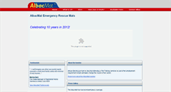 Desktop Screenshot of albacmat.com